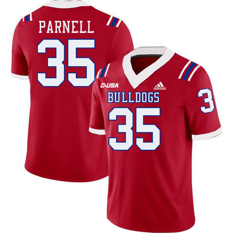 Jaylon Parnell Louisiana Tech Jersey,LA Tech Bulldogs Football Jerseys,Uniforms,Gears-Red